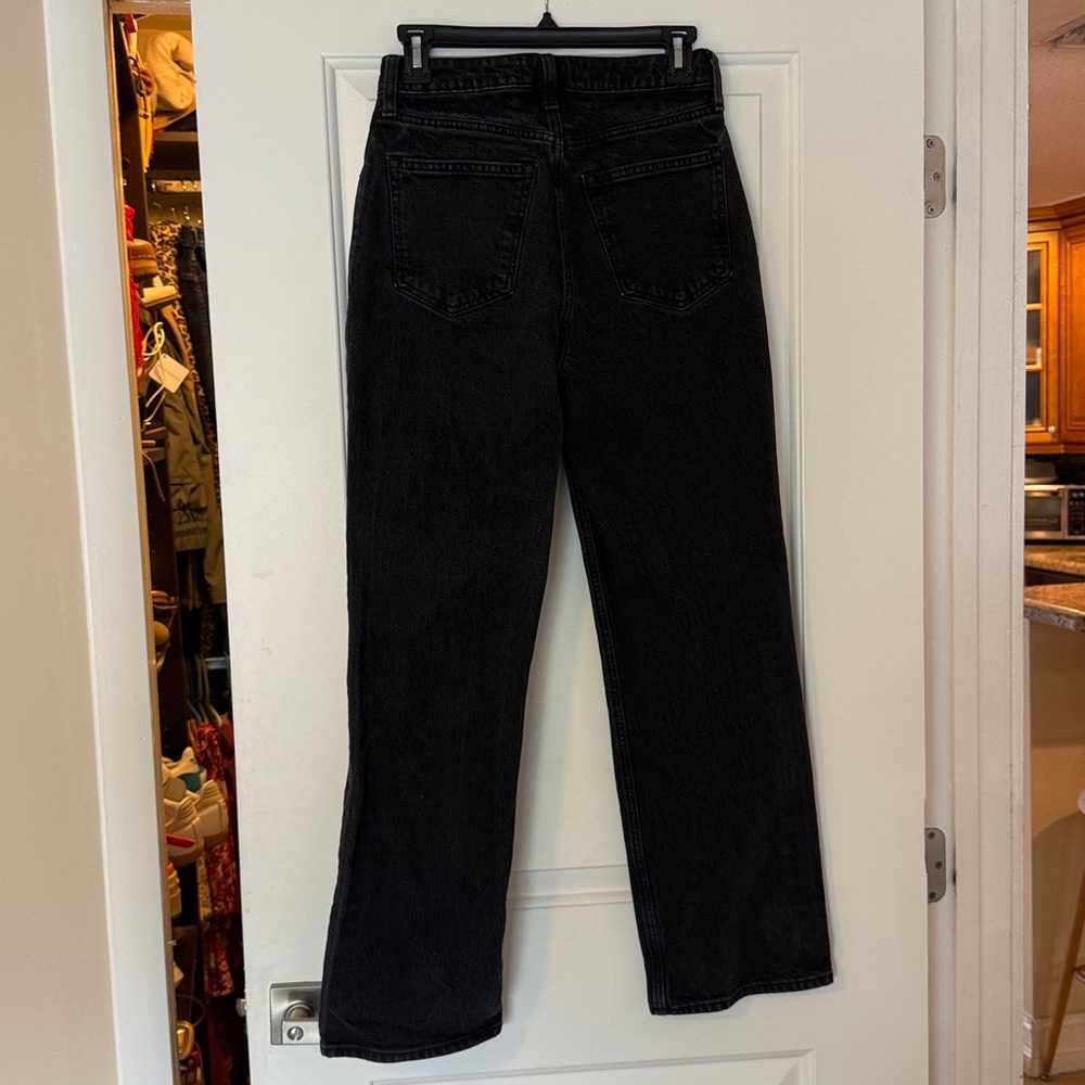 Abercrombie & Fitch High Rise Black Jeans - Picture 3 of 5